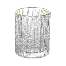 Japon Çekiç Ağacı Bark Desen Eski Moda Viski Kristal Likör Cam Viski Kupası Bira Tumbler Bardağı Eski Moda Cam Açık Mavi