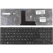 Toshiba Uyumlu Satellite C50-B-171 Notebook Klavye (Siyah Tr)