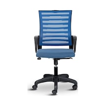 Capri Fileli Başlıksız Ergonomik Ofis Koltuğu Çalışma Koltuğu Tilt Mekanizmalı Çok Renkli