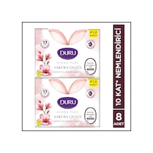 Duru Hydro Pure Sakura Çiçeği 8 Adet Şeffaf Cilt Bakım Sabunu 8x135 Gr Sakura Çiçeği