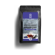 Premium Blue Flowers Black Tea 100g, Mavi Çiçekli Siyah Çay