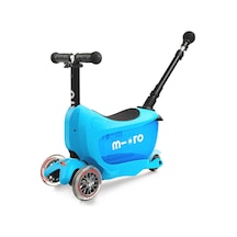Micro Micro Mini2go Deluxe Plus 3 Tekerlekli Scooter Blue