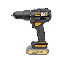 Cat DX12B 18Volt Kömürsüz Profesyonel Şarjlı Darbeli Matkap  (Akü Dahil Değildir)