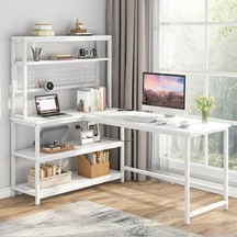 8914 160 Cm Oyuncu Masası Çalışma Masası Bilgisayar Masası Ders Laptop Beyaz 120x60