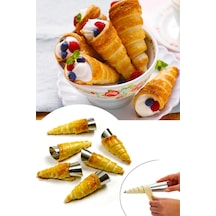 6'Lı Hamur Şekillendirici Korne Kalıbı Seti