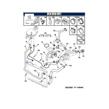 Yedek Su Depo Hortumu Dv6ated/dw10bted 307/308/5008/rcz