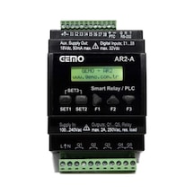 Gemo Ar2-a-24vdc-8d-rtc Ray Tipi &quot Ladder Logic&quot İle Programlanabilir Akıllı Röle / Plc