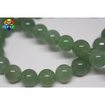 Yasam Tohumu Aventurin Taşı Yarım Dizi 10 MM 18 CM Mor
