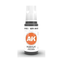 Ak Interactive 11025, 17 Ml. 3gen German Grey Maket Boyası Standart