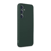 Newface Samsung Galaxy A35 5g Kılıf First Silikon - Koyu Yeşil