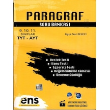 TYT AYT Paragraf Soru Bankası -  Ens Yayıncılık