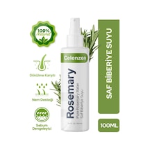 Biberiye Suyu Saç Uzamasını Ve Saç Sağlığını Destekleyici Tonik Dökülme Karşıtı Rosemary Water 100ml Diğer