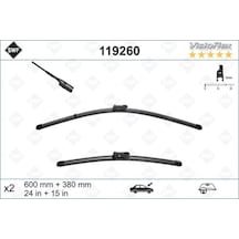 119260 Silecek Süpürgesi Ön Polo-toledo-rapıd-a1 2010 600 X 380 Mm Volkswagen-audı-se