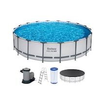 Bestway 56462 Steel Pro Büyük Aile Yüzme Havuzu 549 X 122 Cm