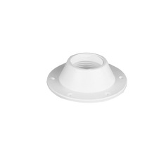 Table Bottom Plate. Deck-Mount. 190Mm-Η.55Mm. White