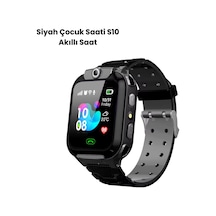 S10 Akıllı Çocuk Saati Siyah