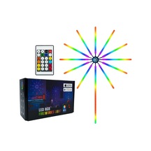 Modern Tasarımlı Rgb Led Duvar Lambası 1 Adet Çok Renkli