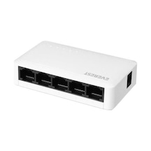 Everest ESW-515G 5 Port Gigabit Ethernet Switch Hub Beyaz