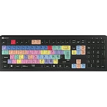 Logickeyboard LKB-PPROCC-A2PC Adobe Premiere Pro CC Kablolu PC Astra 2 Arka Aydınlatmalı Klavye