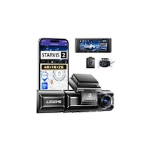 Azdome M550h 3 Kameralı 4k+2k+1k Çift Starvıs 2 Araç Kamerası