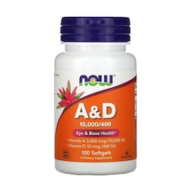 A & D 10,000/400 100 Softgels