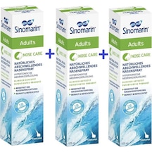 Sinomarin Adults Yetişkinler Için Deniz Suyu 125 Ml 3 Adet
