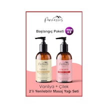 Parnassos Aromaterapi Çilek Masaj Yağı + Vanilya Doğa