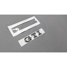 VOLKSWAGEN BORA 1999-2005 GTİ BAGAJ YAZISI KROM