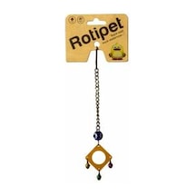Rotipet Kuş Oyuncağı Akrilik Şekilli Sarkaç Kare