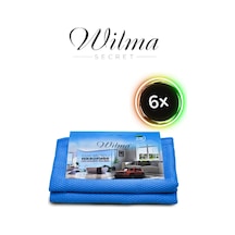 Wilma Secret Temizlik Cam Bezi 40 40 12 Adet Şeffaf