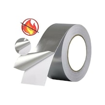 Yapışkanlı Yanmaz Alüminyum Folyo Bant 48Mm X 20 Metre (Aspiratör