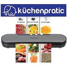 Küchen Pratic VS6910 Ev Tipi Elektrikli Vakum Makinesi - 10 Adet Vakum Poşeti Hediye