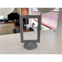 3d Baskı Modern Fotoğraf Çerçevesi - Masaüstü Ve Raf Üstü Dekoratif Resimlik-gri Diğer