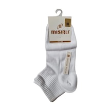 Angbutik Mısırlı 70207 Kadın Pamuk Patik Çorap beyaz