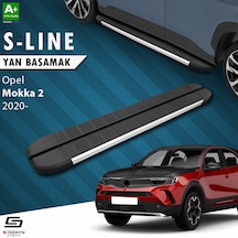 S-dizayn Opel Mokka 2 S-line Aluminyum Yan Basamak 173 Cm 2020 Üzeri A+ Kalite