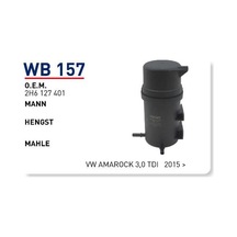 WUNDER WB157 Mazot Filtresi VW Amarock 3,0 TDI 2015 -