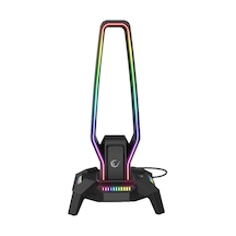 Rm-h27 Igrıs Type-c Rgb Siyah Kulaklık Standı Rm-h27 Igrıs Sıyah