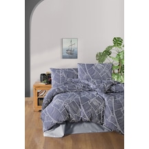 Mulberry Tek kişilik Nevresim Takımı Negro Series Gri 160 x 220