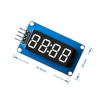 Emes Robotik Tm1637 4 Hane 4 Digit Dijital Seri 7 Segment Ekran Saat Iıc Tm1637 4 Modül