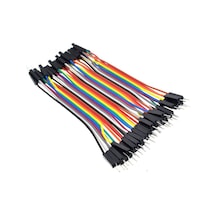 40 Adet Erkek-Erkek Jumper Kablo 20Cm