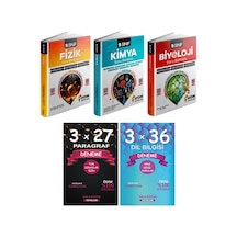Aydın 9. Sınıf Fizik Kimya Biyoloji Soru Ve Anla Kazan Paragraf Dil Bilgisi Deneme 5li Set