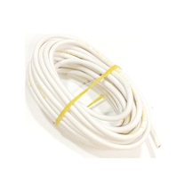 4mm 5metre Yanmaz Silikon Kablo Beyaz Renk 1 Adet