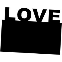 Suntek Ahşap Taban Standlı Mini Kara Tahta İşaret Mesaj Aşk Ahşap