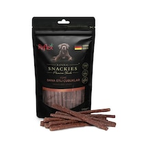 Reflex Snackies Natural Füme Dana Etli Tahılsız Köpek Ödül Çubuğu 170 G