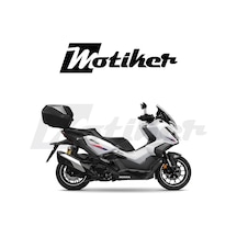 Honda Adv 350 Yan Kırmızı Lacivert Yan Grenajlar Ve Jant Sticker