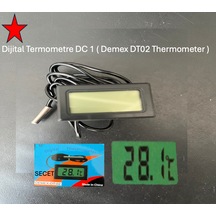 Dijital Termometre Dc 1 Demex Dt02 Thermometer