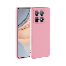 Xiaomi 14t Kılıf Yumuşak Silikon Kamera Korumalı Lansman Pazarplus Pembe