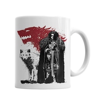 Jon And Ghost Kupa Bardak Porselen Karışık