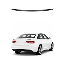 Audi A4 2013-2019 Arası Uyumlu Araca Özel Bagaj Spoileri Piano Siyah 1 Parça
