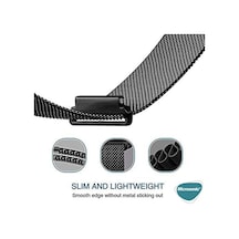 Garmin Venu 3 Milanese Loop Kordon Garmin Venu 3 İle Uyumlu Kordon, Akıllı Saat Kayışı